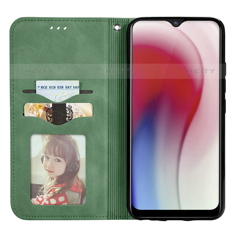 Funda de Cuero Cartera con Soporte Carcasa S04D para Vivo Y11