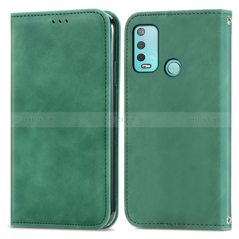 Funda de Cuero Cartera con Soporte Carcasa S04D para Wiko Power U30