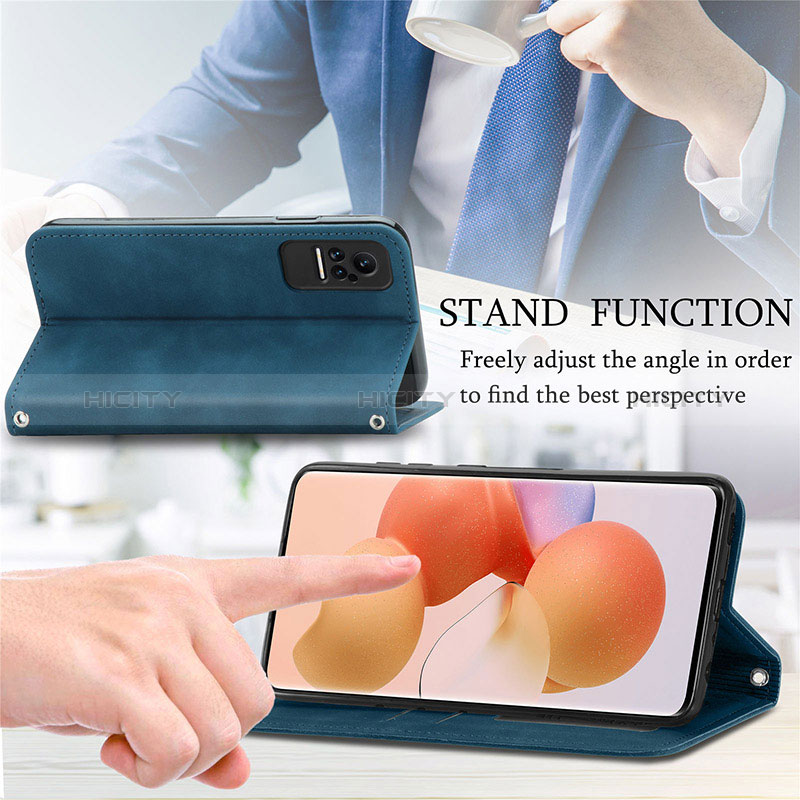 Funda de Cuero Cartera con Soporte Carcasa S04D para Xiaomi Civi 1S 5G