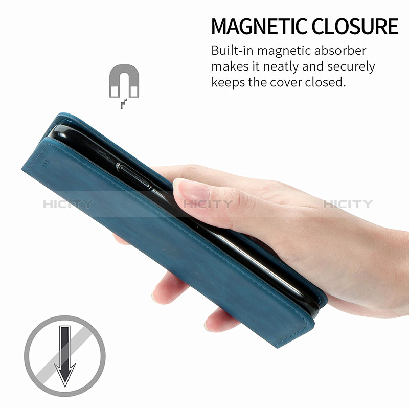 Funda de Cuero Cartera con Soporte Carcasa S04D para Xiaomi Mi 10S 5G