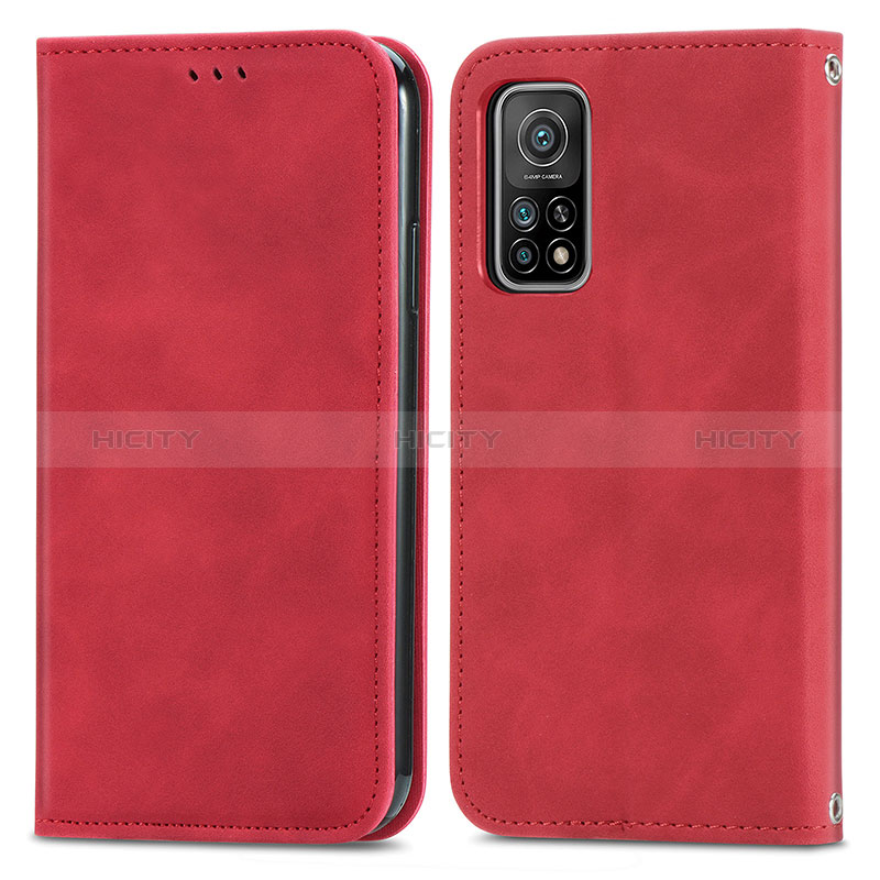 Funda de Cuero Cartera con Soporte Carcasa S04D para Xiaomi Mi 10T Pro 5G