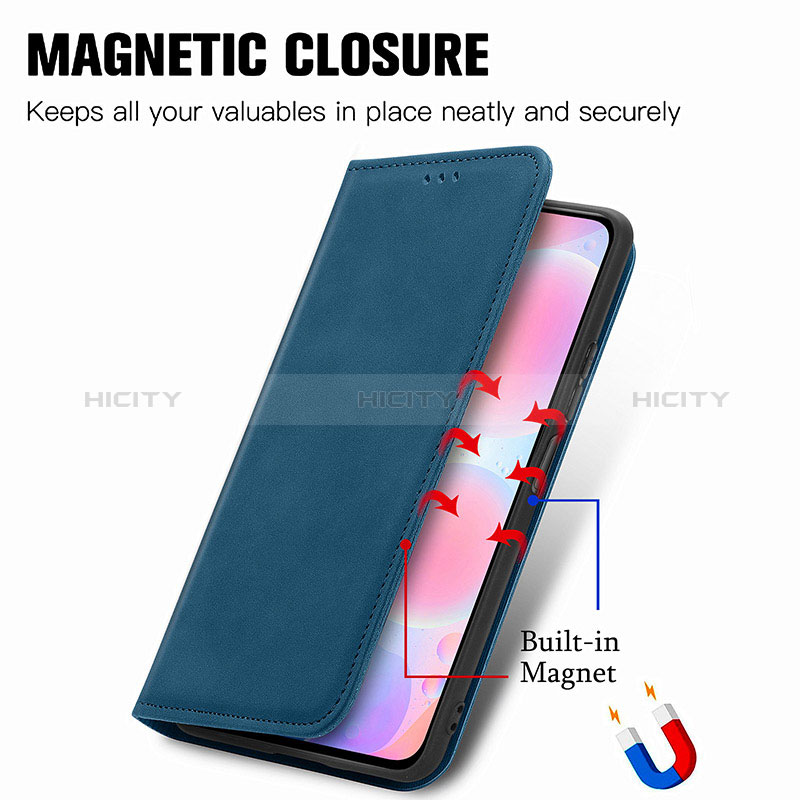 Funda de Cuero Cartera con Soporte Carcasa S04D para Xiaomi Mi 11i 5G