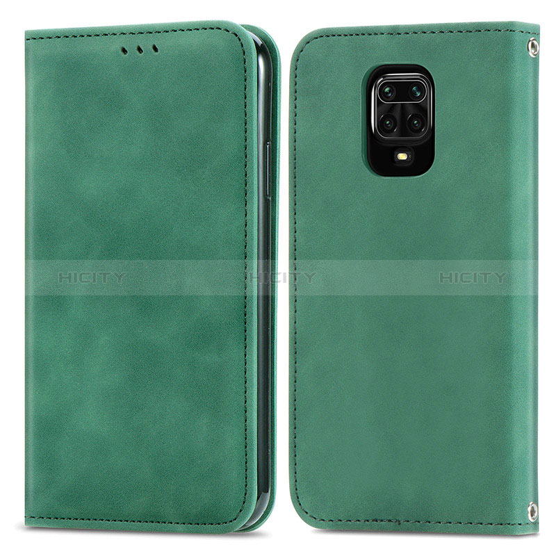 Funda de Cuero Cartera con Soporte Carcasa S04D para Xiaomi Poco M2 Pro