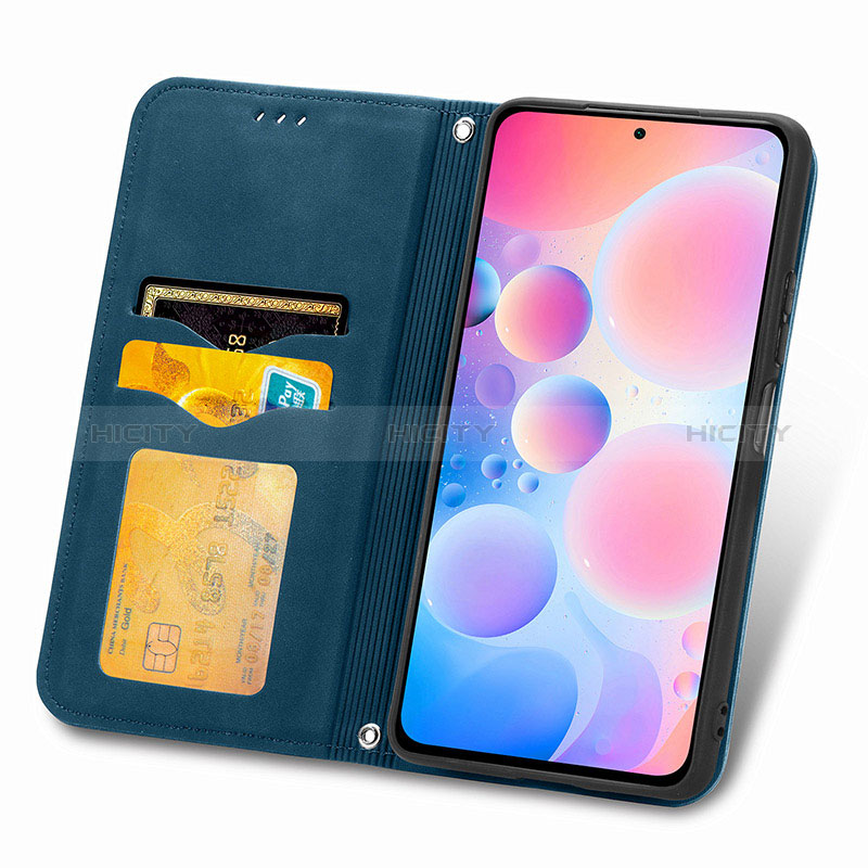 Funda de Cuero Cartera con Soporte Carcasa S04D para Xiaomi Redmi K40 Pro+ Plus 5G