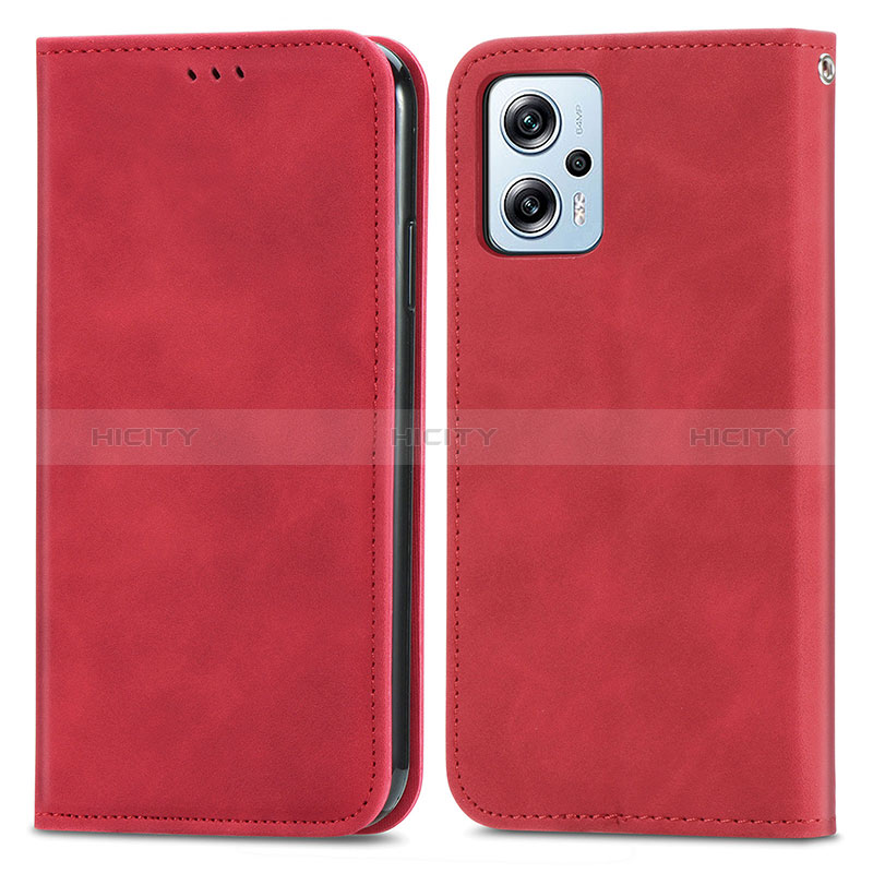 Funda de Cuero Cartera con Soporte Carcasa S04D para Xiaomi Redmi K50i 5G