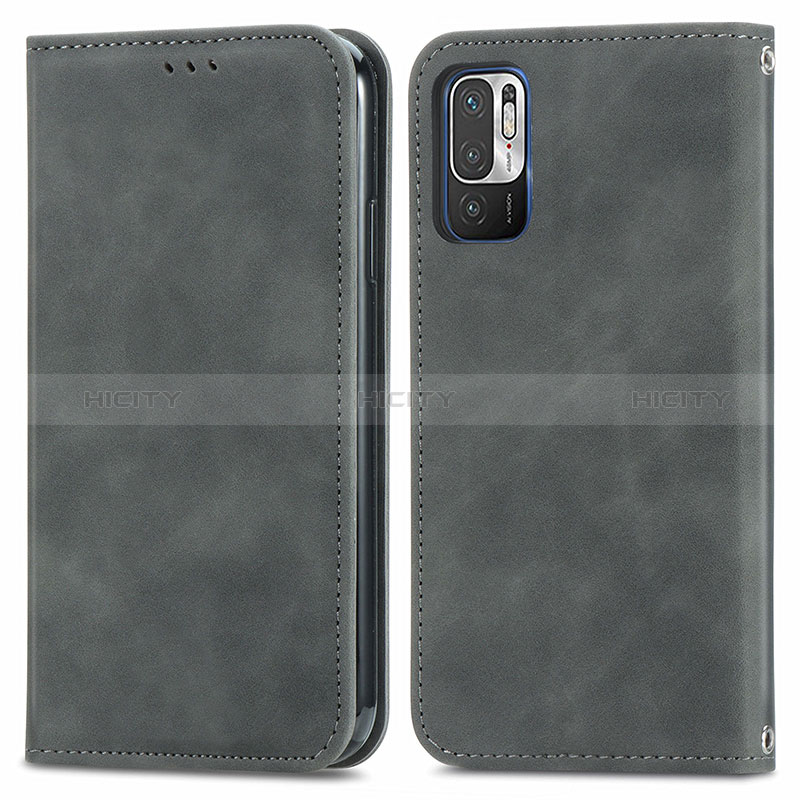 Funda de Cuero Cartera con Soporte Carcasa S04D para Xiaomi Redmi Note 10 5G