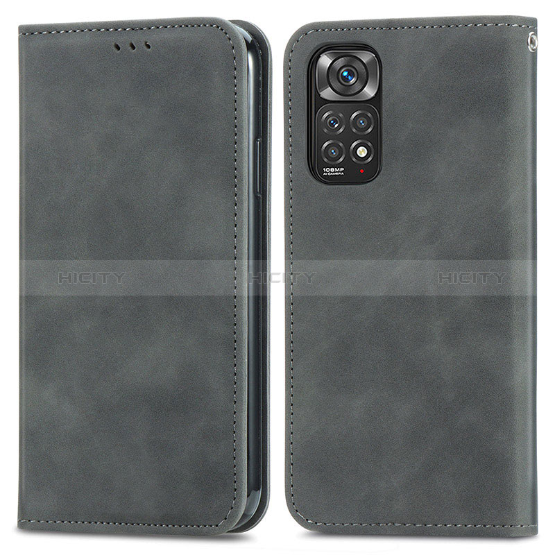 Funda de Cuero Cartera con Soporte Carcasa S04D para Xiaomi Redmi Note 11 4G (2022)