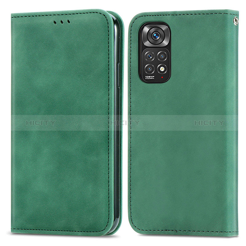 Funda de Cuero Cartera con Soporte Carcasa S04D para Xiaomi Redmi Note 11 Pro 5G