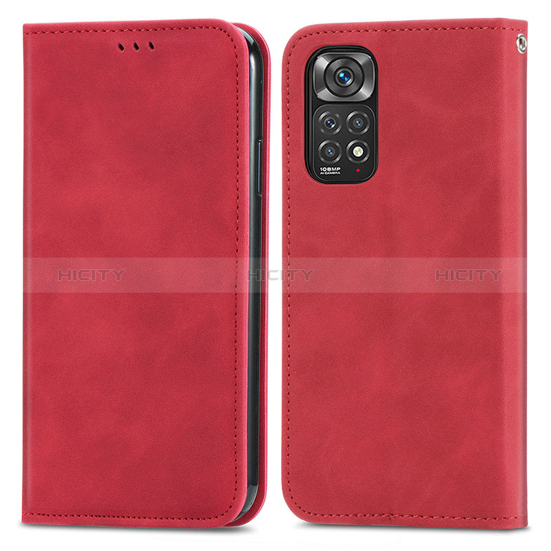 Funda de Cuero Cartera con Soporte Carcasa S04D para Xiaomi Redmi Note 11S 4G