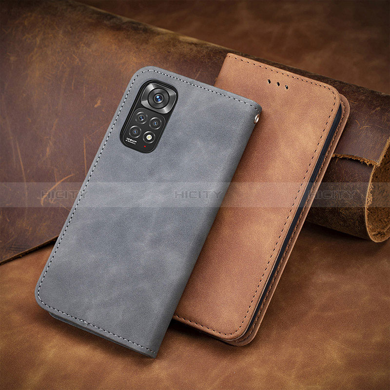 Funda de Cuero Cartera con Soporte Carcasa S04D para Xiaomi Redmi Note 11S 4G