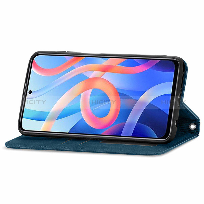 Funda de Cuero Cartera con Soporte Carcasa S04D para Xiaomi Redmi Note 11T 5G