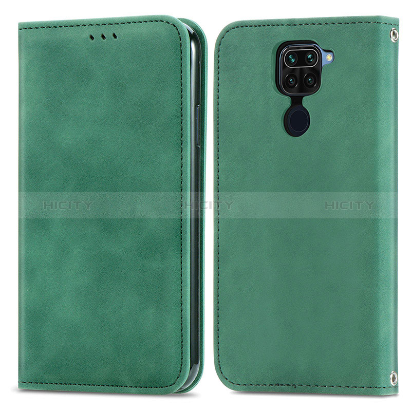 Funda de Cuero Cartera con Soporte Carcasa S04D para Xiaomi Redmi Note 9