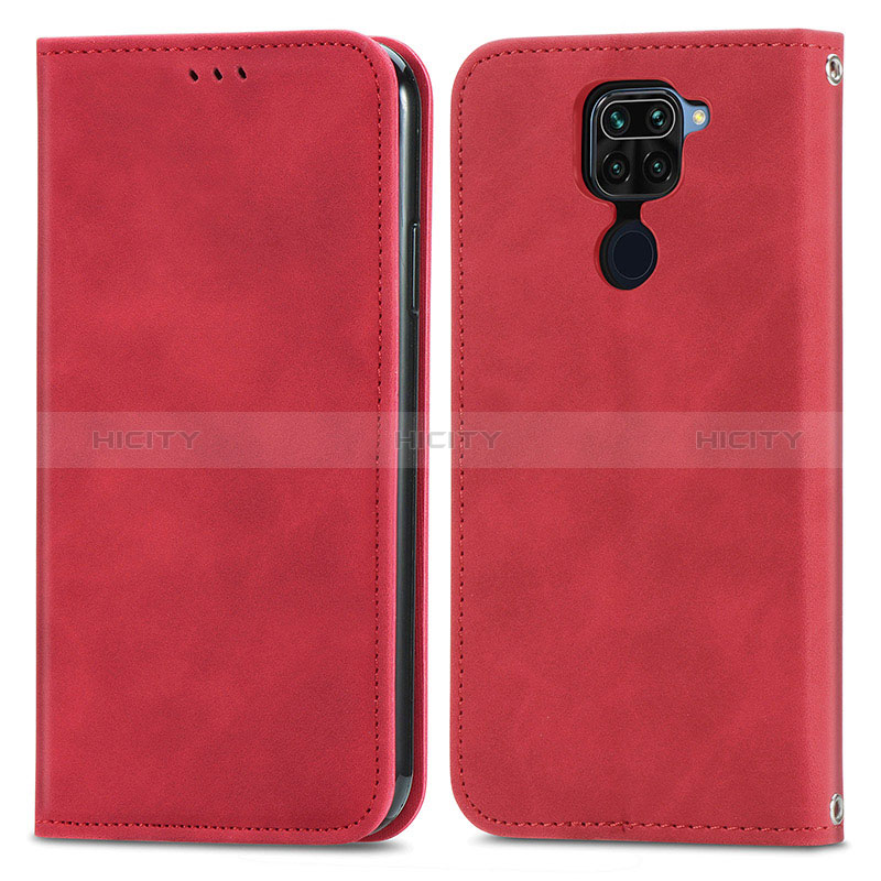 Funda de Cuero Cartera con Soporte Carcasa S04D para Xiaomi Redmi Note 9