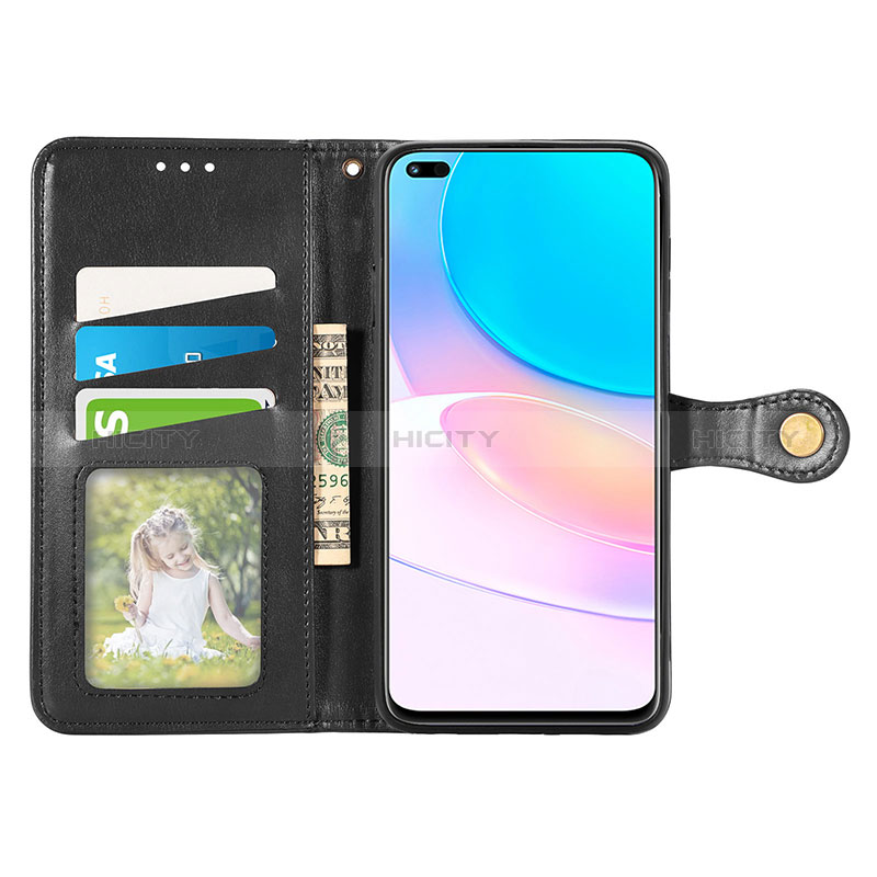 Funda de Cuero Cartera con Soporte Carcasa S05D para Huawei Honor 50 Lite