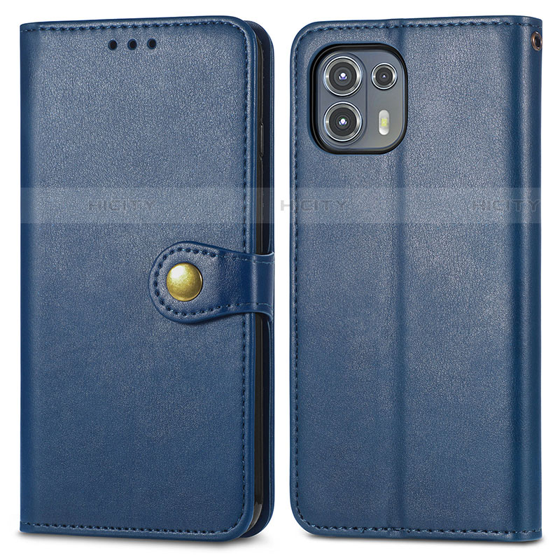 Funda de Cuero Cartera con Soporte Carcasa S05D para Motorola Moto Edge 20 Lite 5G