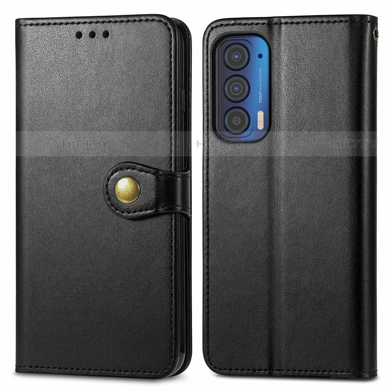 Funda de Cuero Cartera con Soporte Carcasa S05D para Motorola Moto Edge (2021) 5G