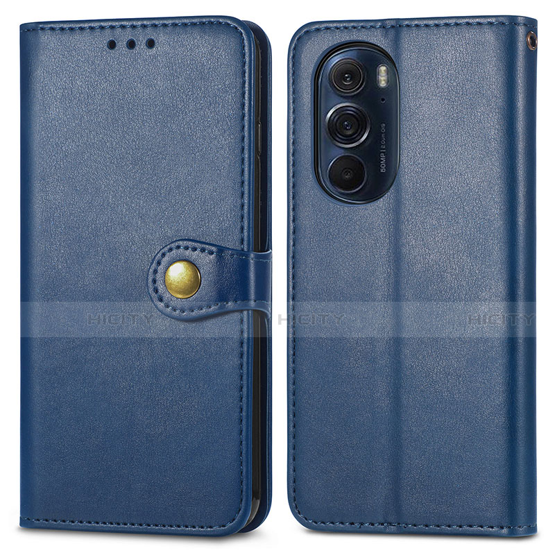 Funda de Cuero Cartera con Soporte Carcasa S05D para Motorola Moto Edge 30 Pro 5G