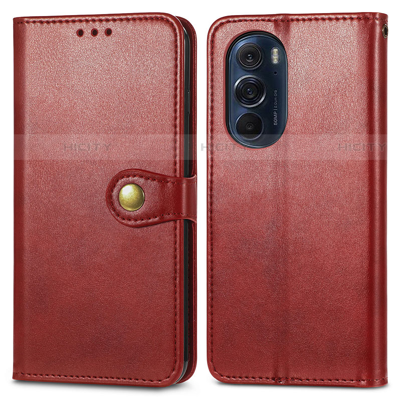 Funda de Cuero Cartera con Soporte Carcasa S05D para Motorola Moto Edge X30 5G