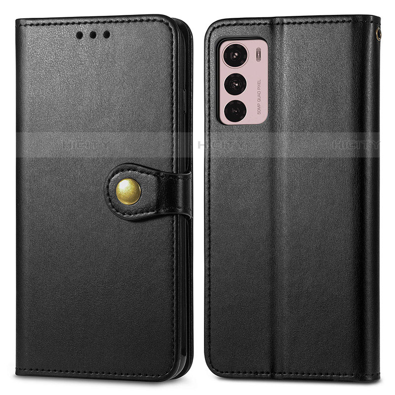 Funda de Cuero Cartera con Soporte Carcasa S05D para Motorola Moto G42