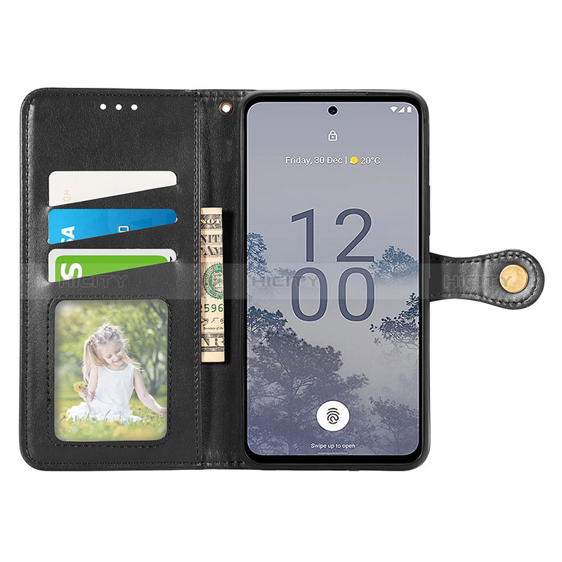 Funda de Cuero Cartera con Soporte Carcasa S05D para Nokia X30 5G