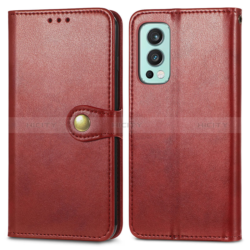 Funda de Cuero Cartera con Soporte Carcasa S05D para OnePlus Nord 2 5G