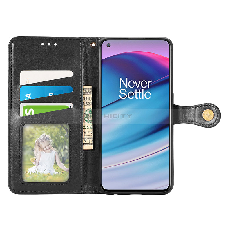 Funda de Cuero Cartera con Soporte Carcasa S05D para OnePlus Nord CE 5G