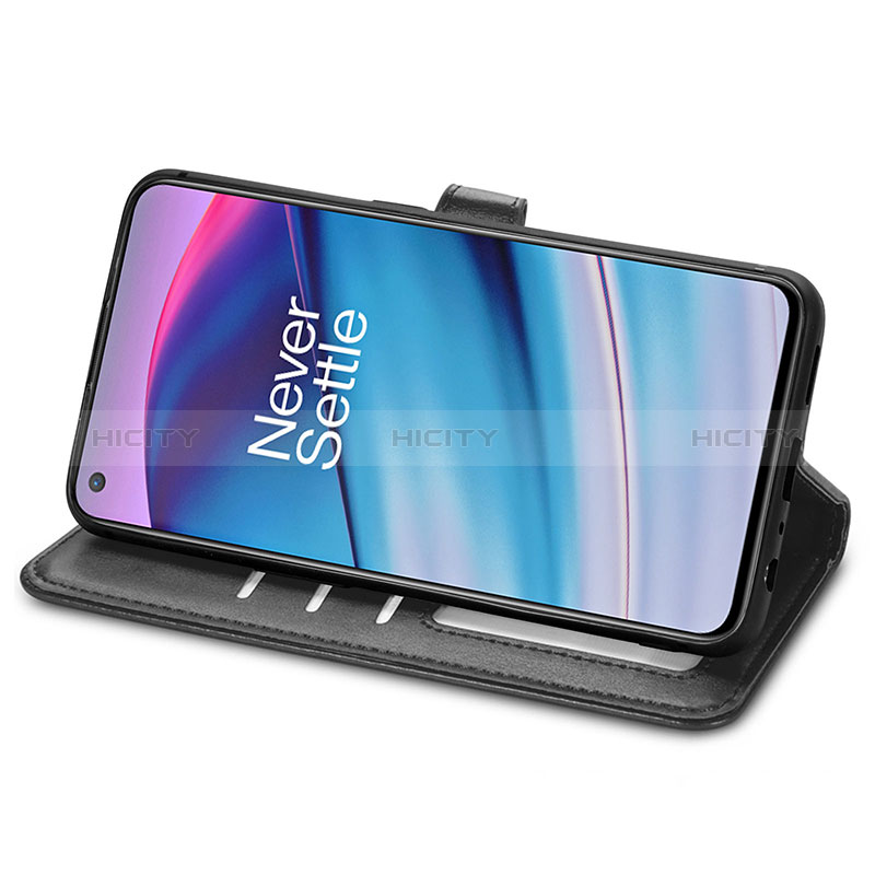 Funda de Cuero Cartera con Soporte Carcasa S05D para OnePlus Nord CE 5G