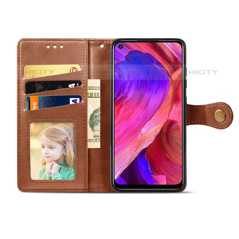 Funda de Cuero Cartera con Soporte Carcasa S05D para OnePlus Nord N200 5G