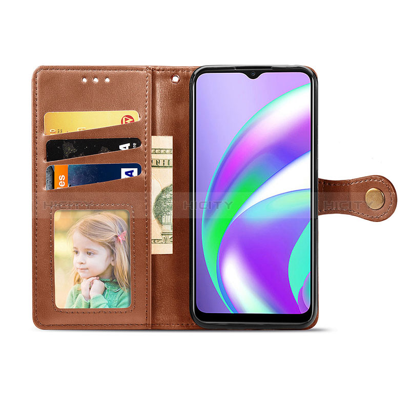 Funda de Cuero Cartera con Soporte Carcasa S05D para Realme 7i RMX2193