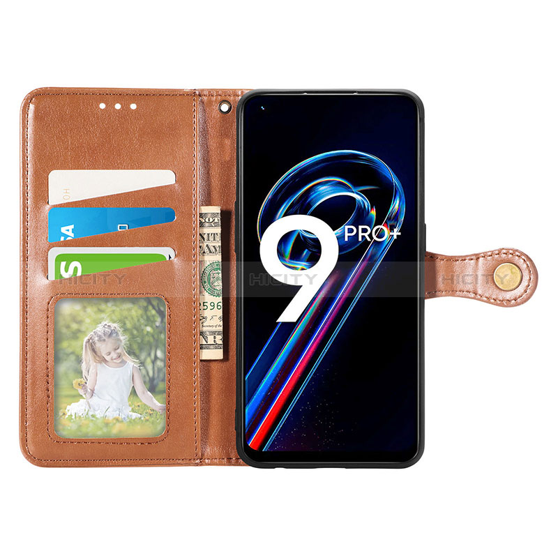 Funda de Cuero Cartera con Soporte Carcasa S05D para Realme 9 4G