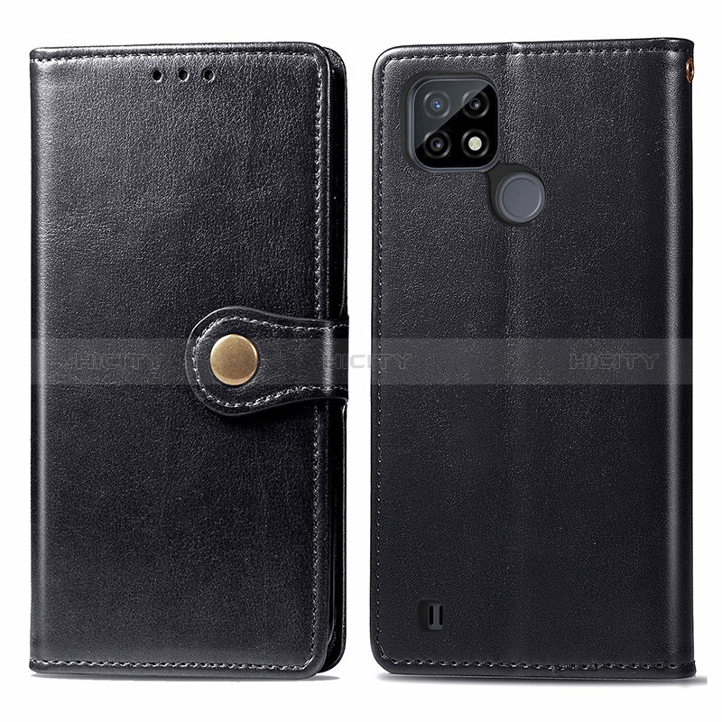 Funda de Cuero Cartera con Soporte Carcasa S05D para Realme C21