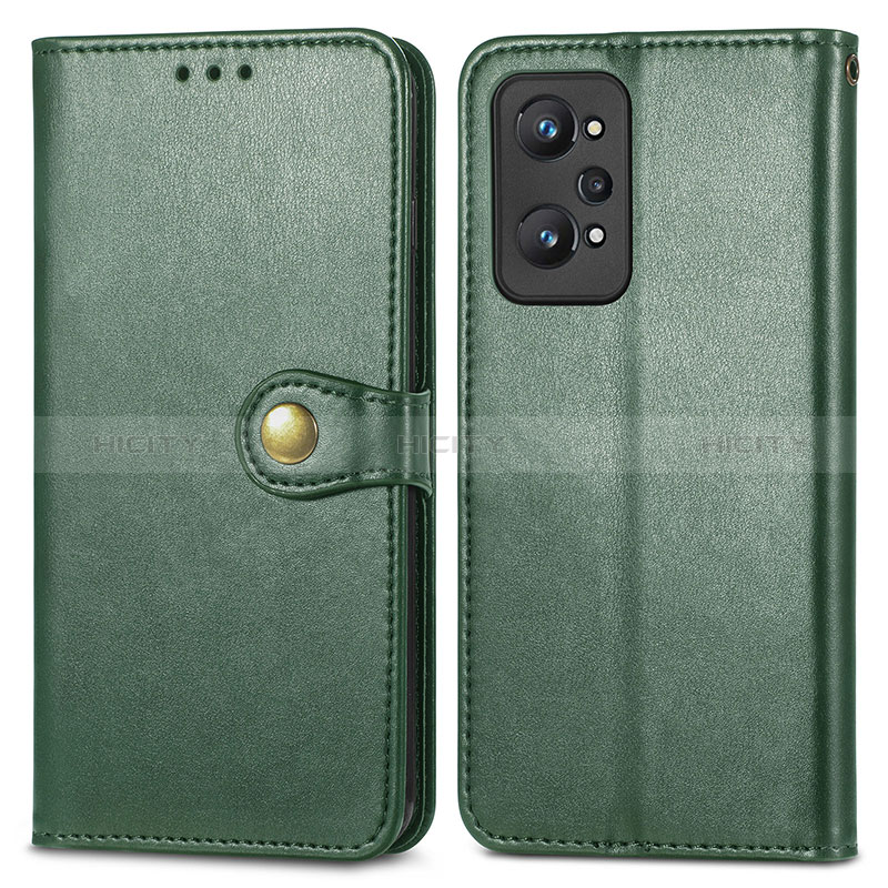 Funda de Cuero Cartera con Soporte Carcasa S05D para Realme GT Neo2 5G