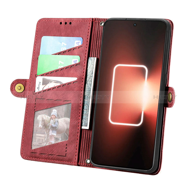 Funda de Cuero Cartera con Soporte Carcasa S05D para Realme GT Neo5 240W 5G