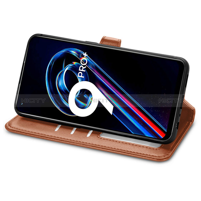 Funda de Cuero Cartera con Soporte Carcasa S05D para Realme Narzo 50 Pro 5G