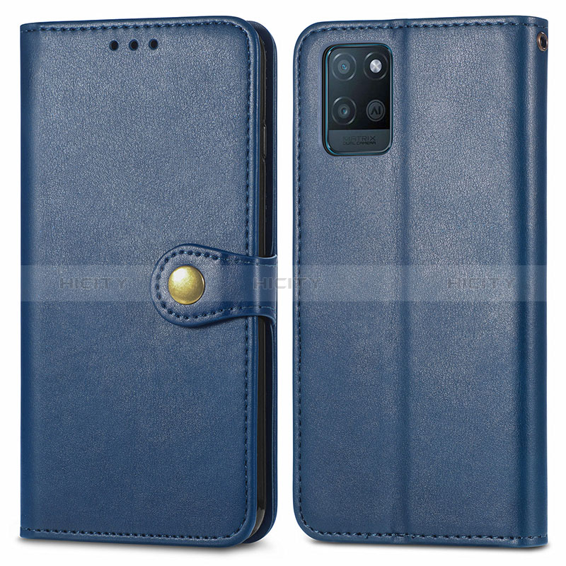 Funda de Cuero Cartera con Soporte Carcasa S05D para Realme V11 5G