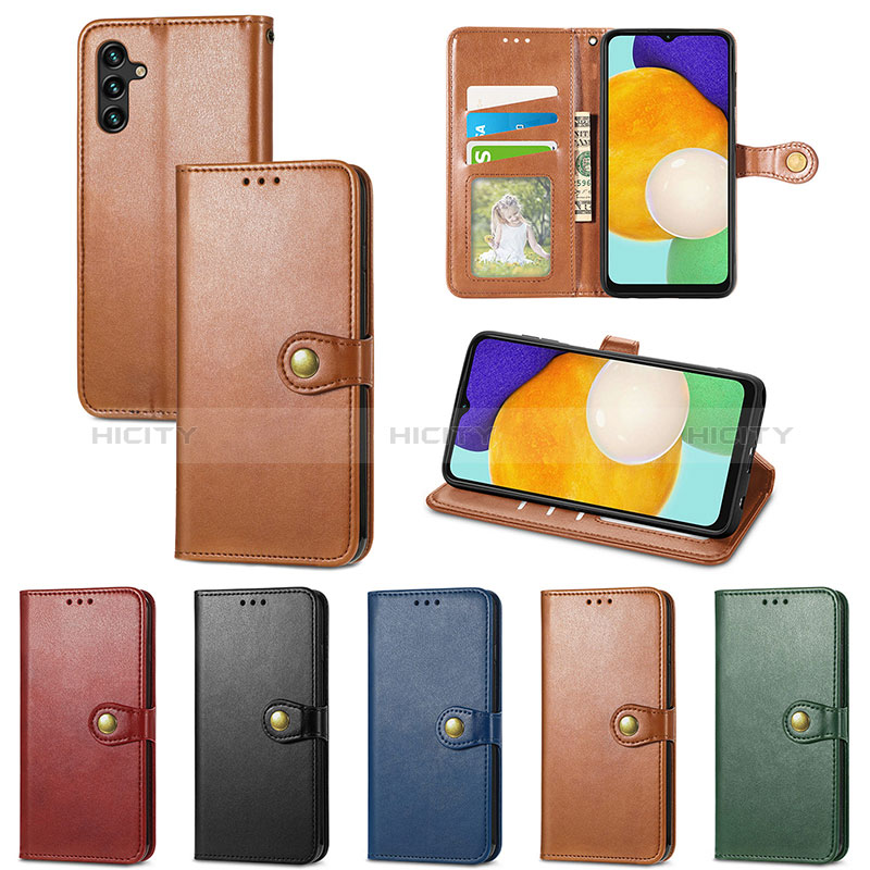 Funda de Cuero Cartera con Soporte Carcasa S05D para Samsung Galaxy A04s