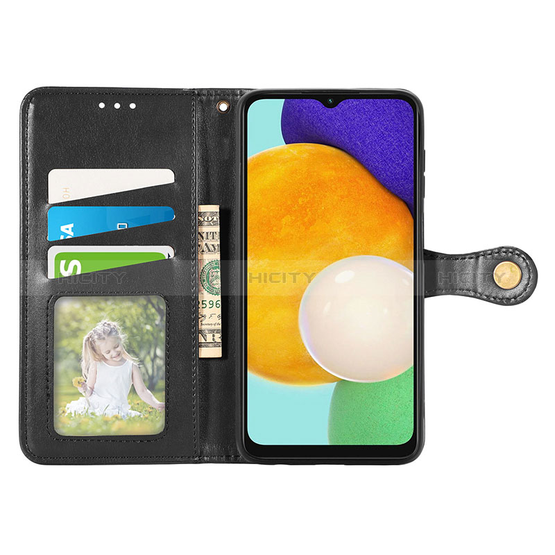 Funda de Cuero Cartera con Soporte Carcasa S05D para Samsung Galaxy A04s