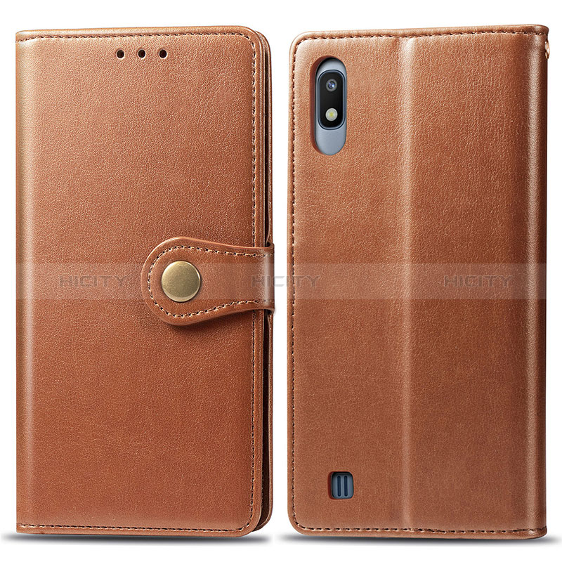 Funda de Cuero Cartera con Soporte Carcasa S05D para Samsung Galaxy A10