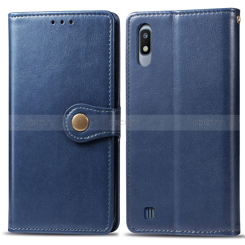 Funda de Cuero Cartera con Soporte Carcasa S05D para Samsung Galaxy A10