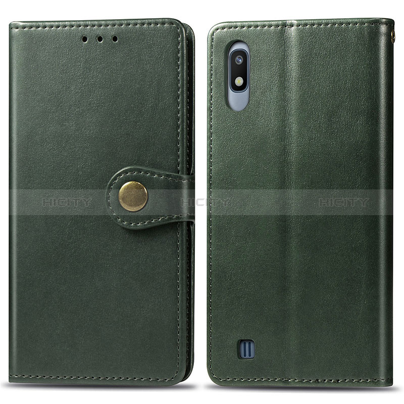 Funda de Cuero Cartera con Soporte Carcasa S05D para Samsung Galaxy A10