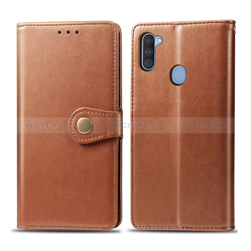 Funda de Cuero Cartera con Soporte Carcasa S05D para Samsung Galaxy A11