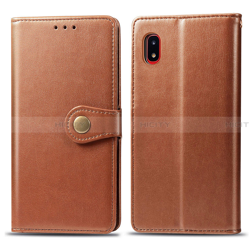 Funda de Cuero Cartera con Soporte Carcasa S05D para Samsung Galaxy A20 SC-02M SCV46