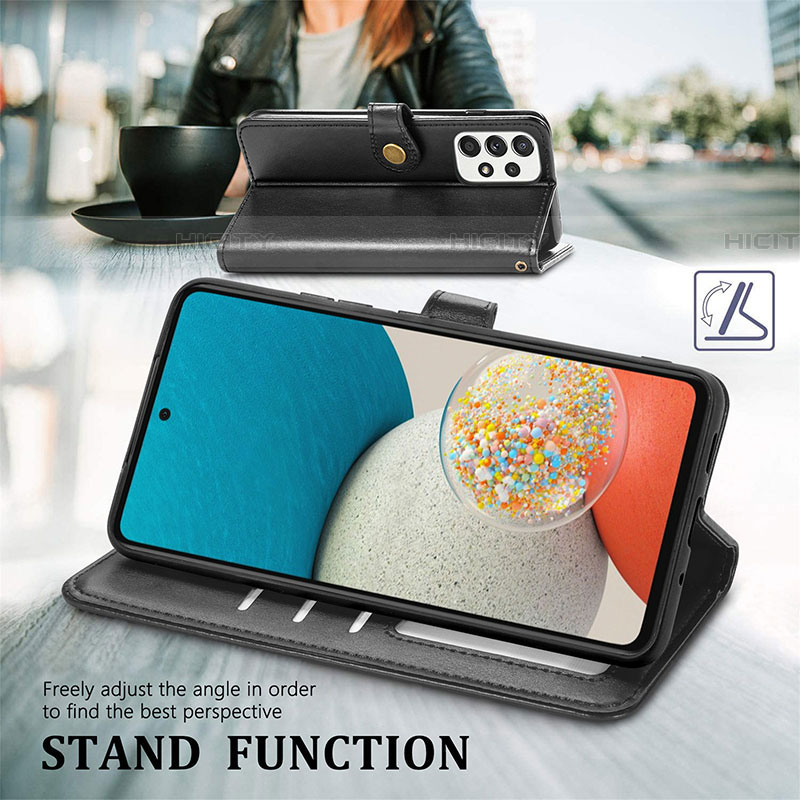 Funda de Cuero Cartera con Soporte Carcasa S05D para Samsung Galaxy A53 5G