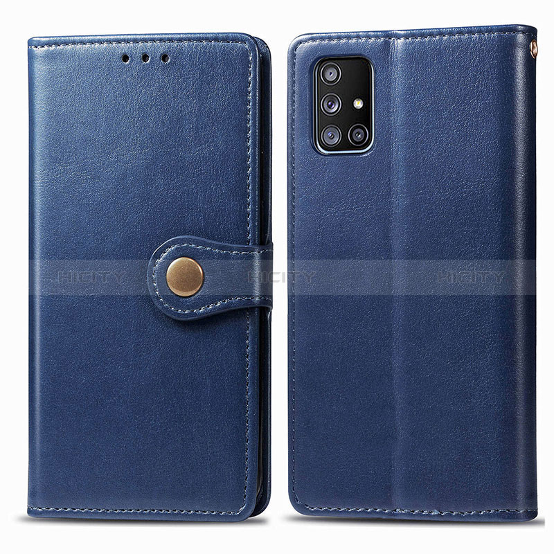 Funda de Cuero Cartera con Soporte Carcasa S05D para Samsung Galaxy A71 5G