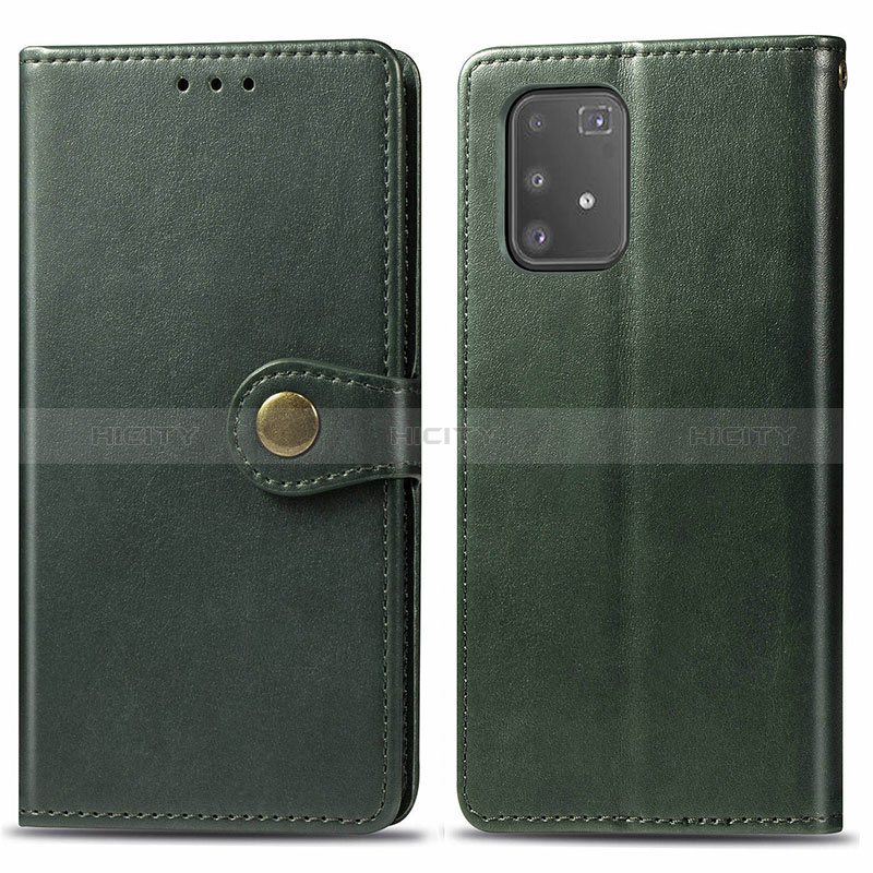 Funda de Cuero Cartera con Soporte Carcasa S05D para Samsung Galaxy A91