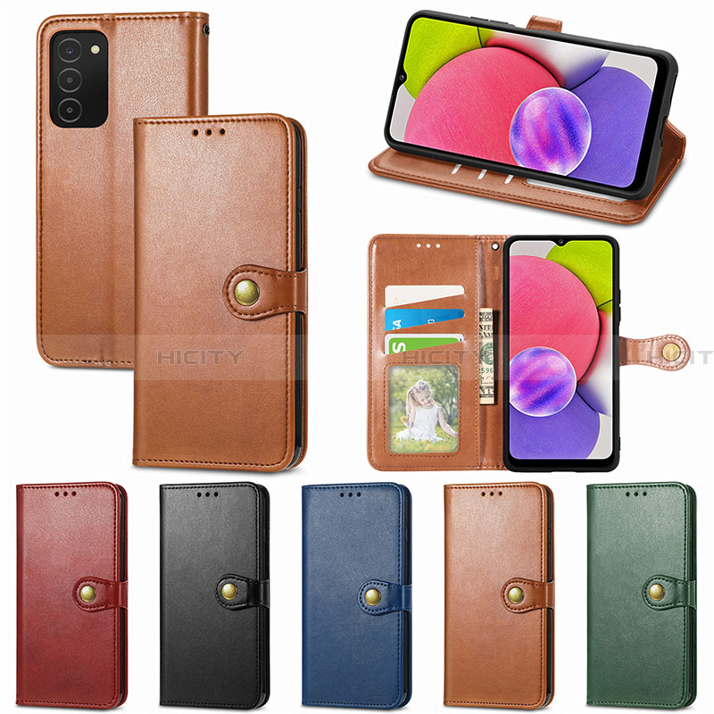 Funda de Cuero Cartera con Soporte Carcasa S05D para Samsung Galaxy F02S SM-E025F