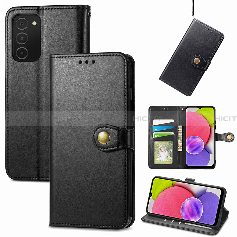 Funda de Cuero Cartera con Soporte Carcasa S05D para Samsung Galaxy F02S SM-E025F