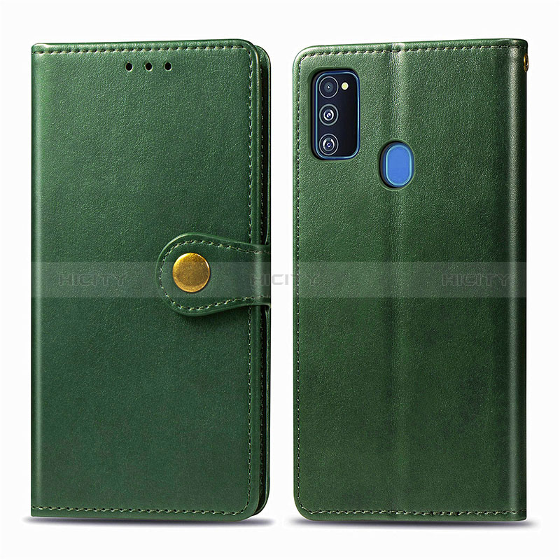 Funda de Cuero Cartera con Soporte Carcasa S05D para Samsung Galaxy M30s