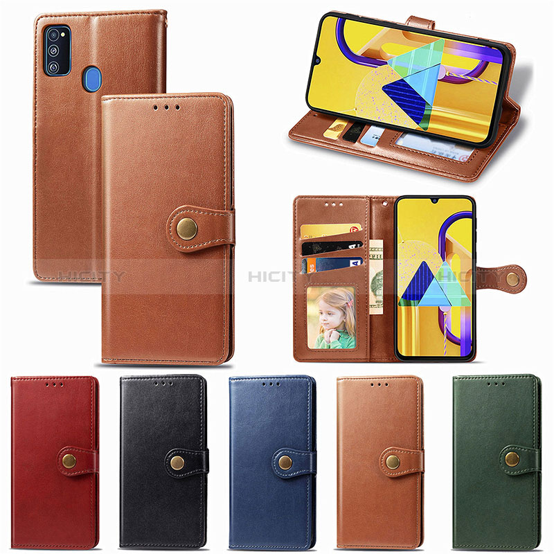 Funda de Cuero Cartera con Soporte Carcasa S05D para Samsung Galaxy M30s