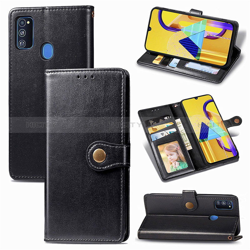 Funda de Cuero Cartera con Soporte Carcasa S05D para Samsung Galaxy M30s